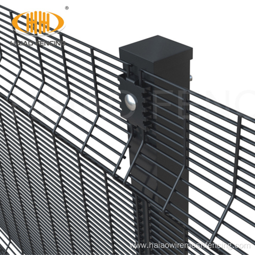 powder coated security panel anti climb fence